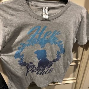 NWOT Disney The Little Mermaid Her Prince Boys T-Shirt
